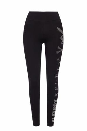 Legginsy z dekoracyjną aplikacją, zdjęcie 1 Legginsy z dekoracyjną aplikacją od Philipp Plein
